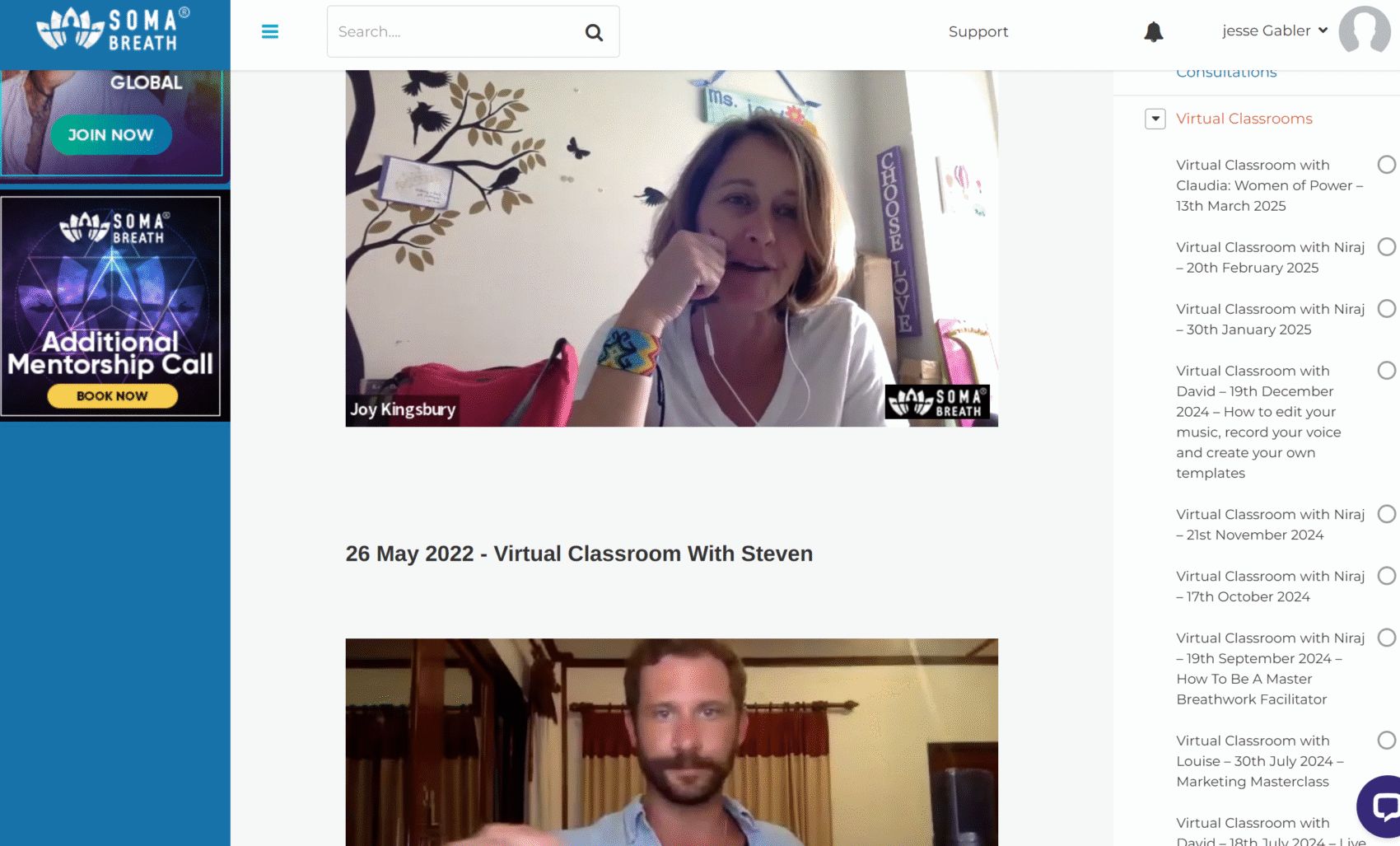 SOMA Breathwork online certification reviews