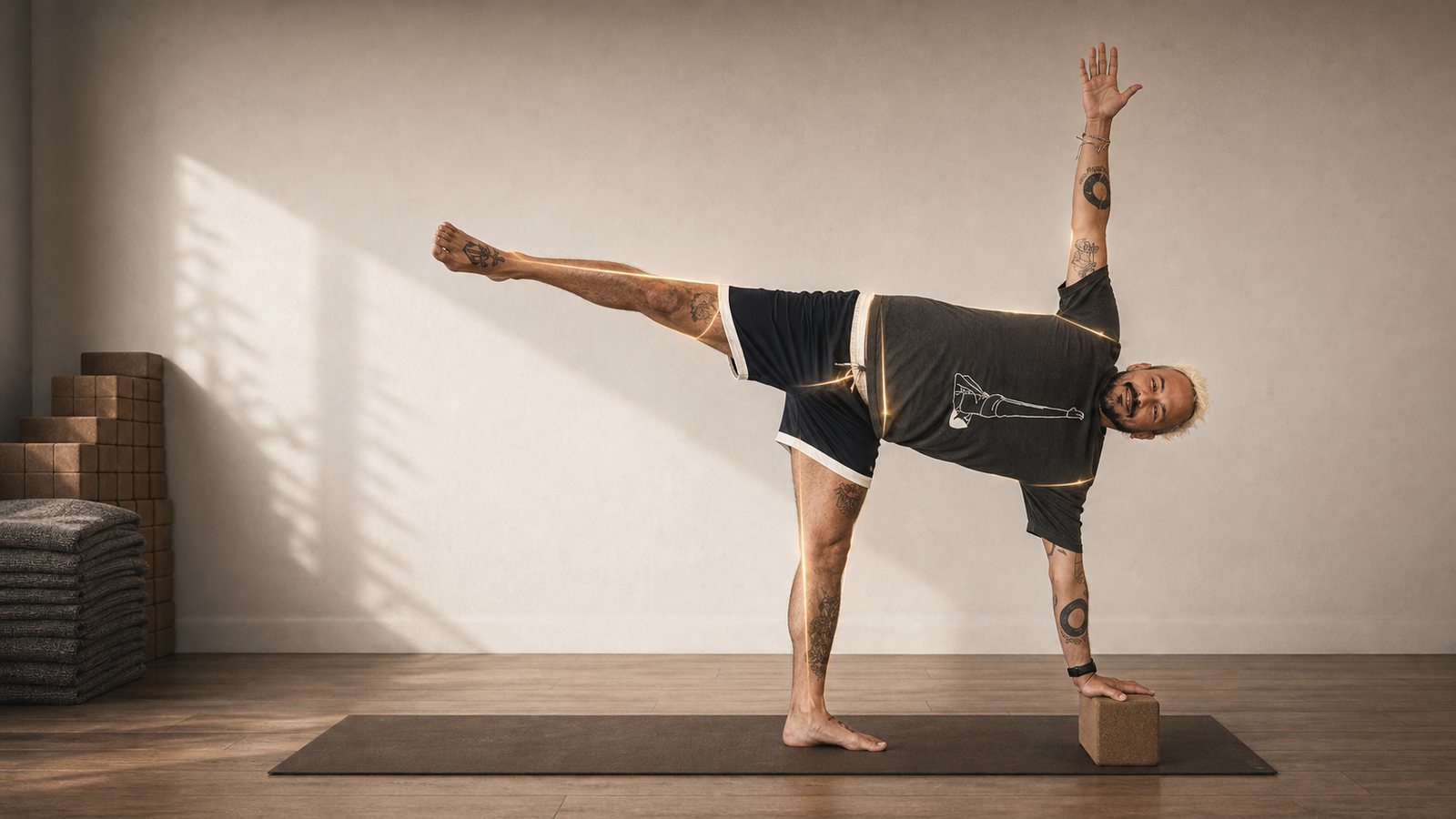 Ardha chandrasana: The powerful half Moon pose in yoga