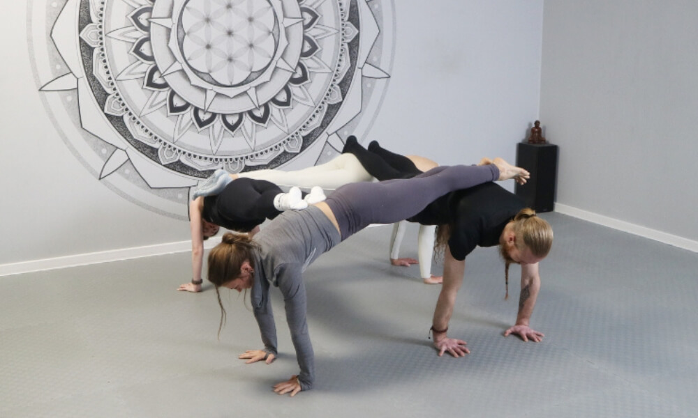 4 person Yoga poses