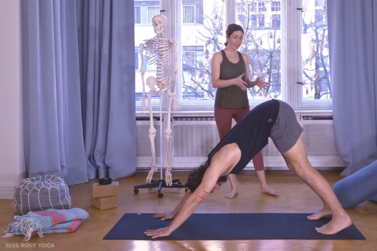 Downward-Facing Dog with Jess Rose: how to practice Adho Mukha Svanasana safely & skillfully