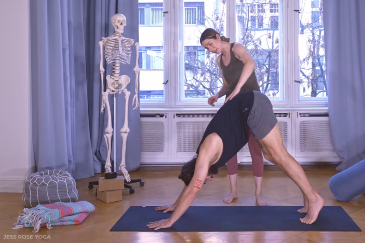 Downward-Facing Dog with Jess Rose: how to practice Adho Mukha Svanasana safely & skillfully