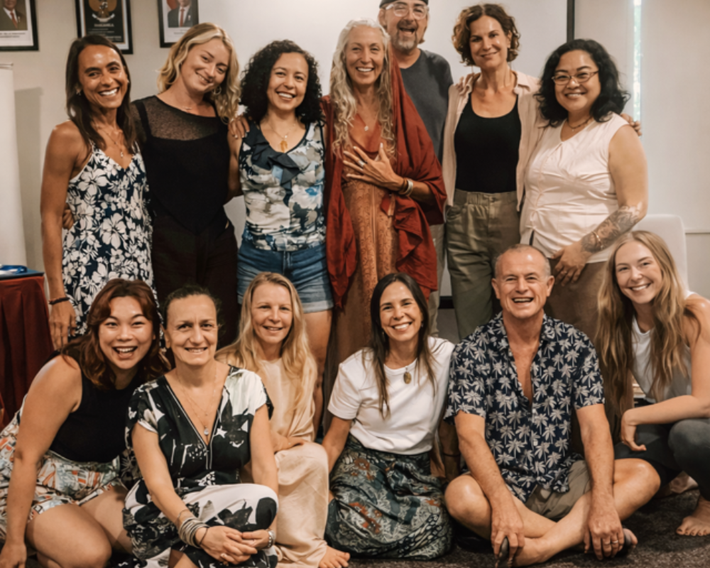 PSYCH-K Basic and Advanced workshop participants smiling together during a personal transformation retreat.